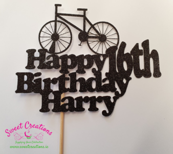 Cake Pick Personalised