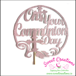 Communion Hoop Cake Pick