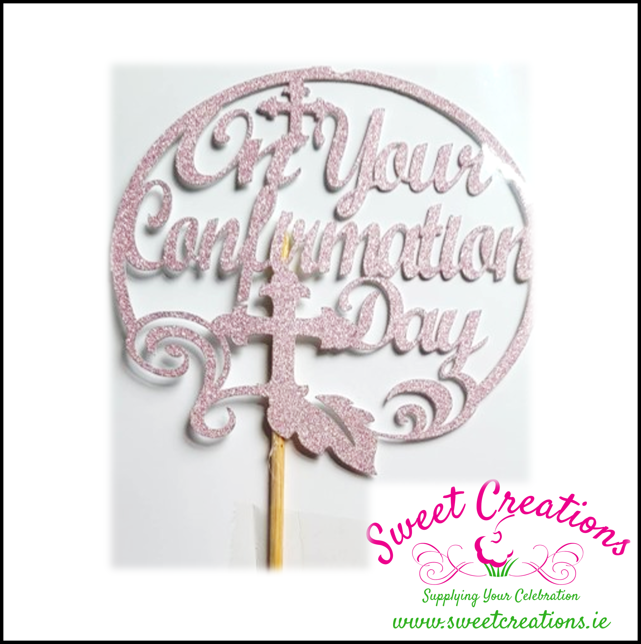 wp-image-679cb3ec02d5d.png Our handmade cake picks are made from non shed glitter card. Each one comes on a skewer so it can be inserted into your decorated cake.
