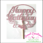 Cake Pick Birthday Hoop