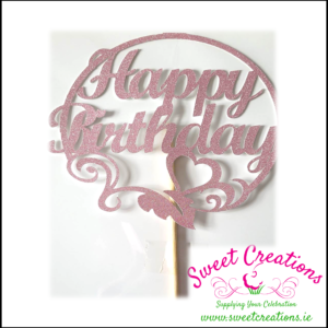 Cake Pick Birthday Hoop