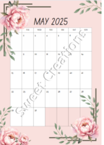 Flowers - 2025 Calendar - Image 4