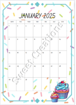 Be My Cupcake - 2025 Calendar - Image 5