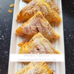 This is my recipe for my Pear and Frangipane Turnovers.  A recipe I have been using for years. you can of course leave the recipe plain, or add your favourite fruits to it instead. 