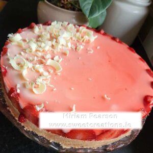 My Strawberry Cheesecake.  A recipe I have been using for years. you can of course leave the recipe plain, or add your favourite dried fruits to it instead. 