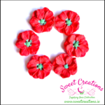 Edible Christmas Poinsettia