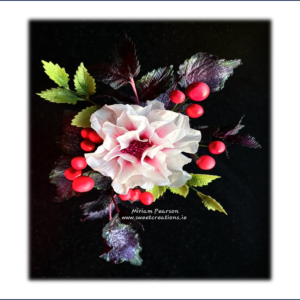 Hibiscus Sugar Flower Spray