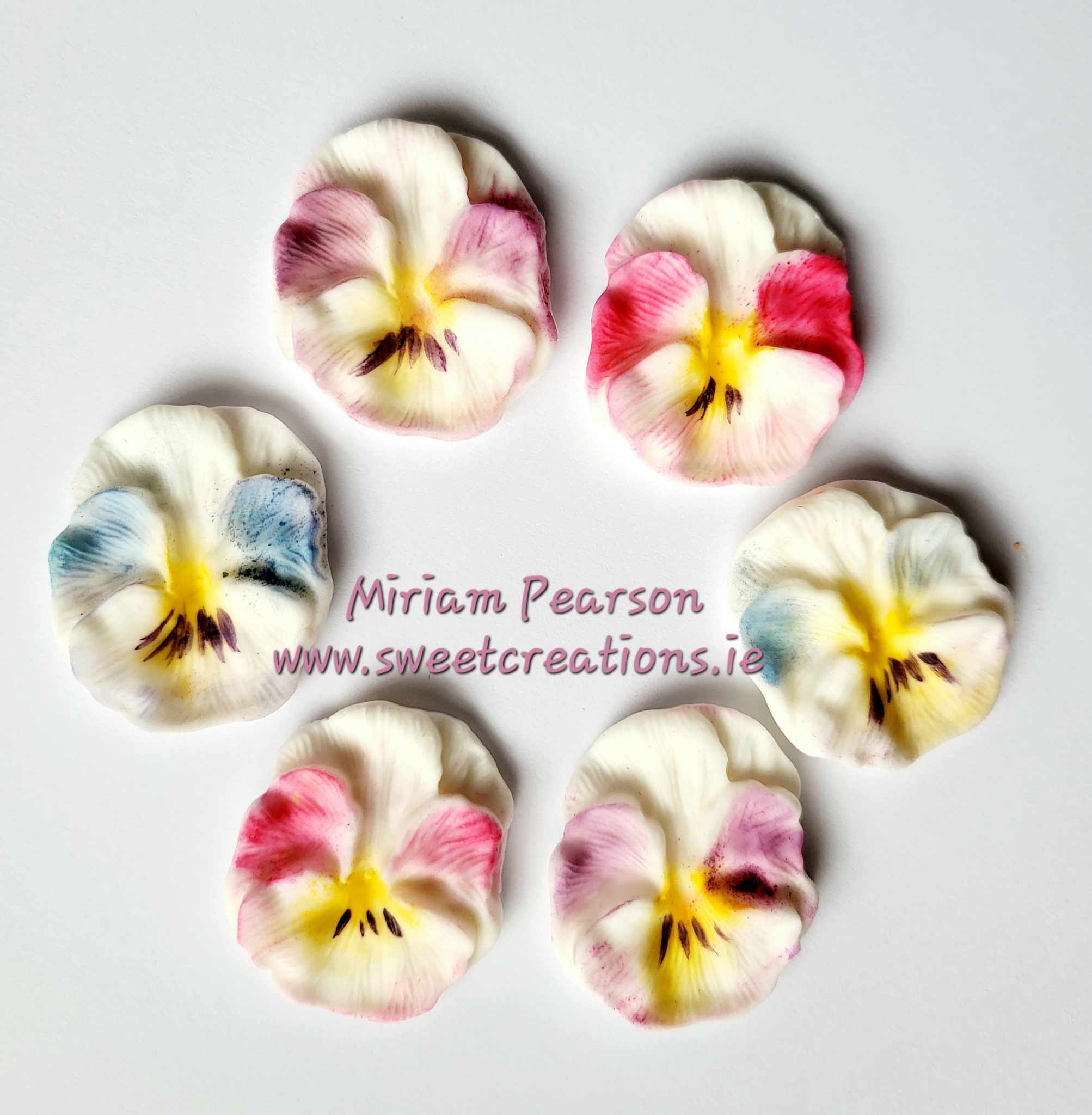 Edible Pansy Flowers Edible Pansy Flowers