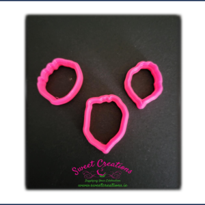 Cherry Blossom Petal Cutters Set of 3