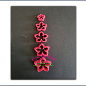 5-Point Flower Cutters Set