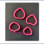 Hydrangea Petal Cutters Frilled Set of 4